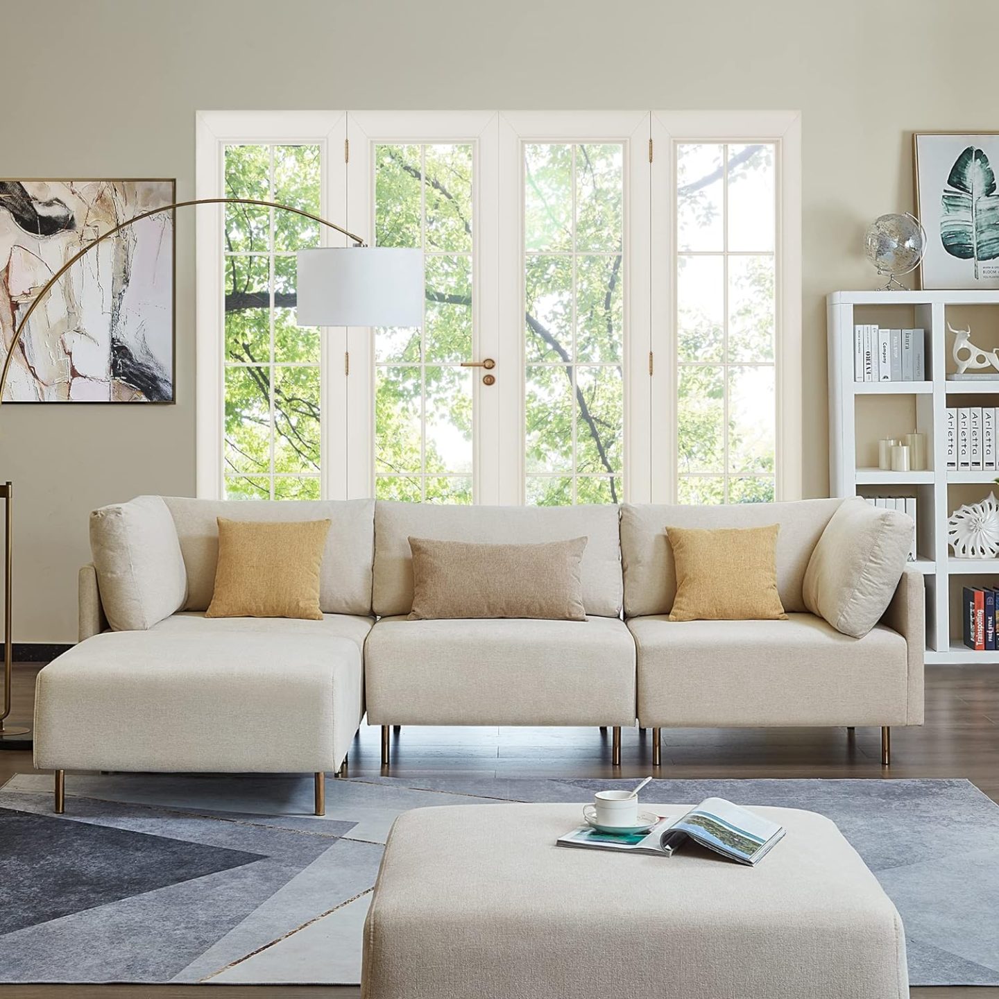 10 Sectional Couches from Amazon Under $1200 - Red Soles and Red Wine